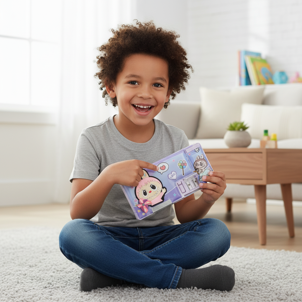 Magic Unicorn Lock Pencil Box