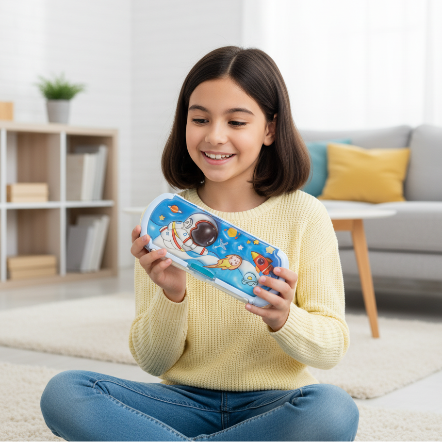 Happy Dino Adventure Lock Pencil Box Collection