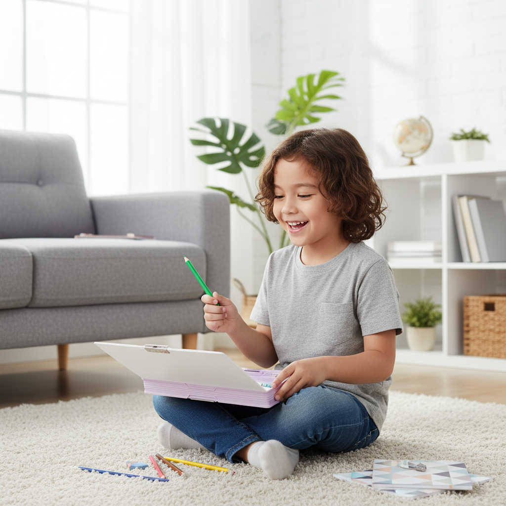 Nice Day Penguin Lock Pencil Box