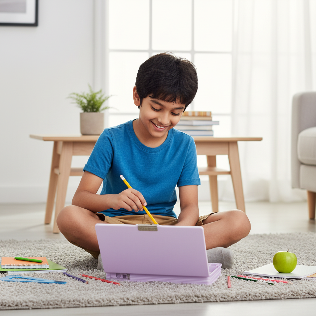 Nice Day Penguin Lock Pencil Box