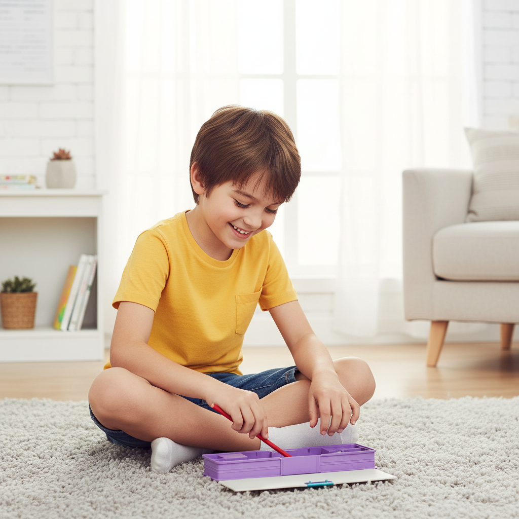 Little Dino Adventure Utility Pencil Box