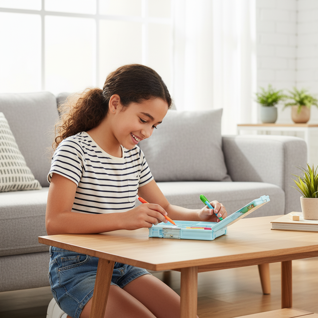 Happy Weekend Duck Utility Pencil Box