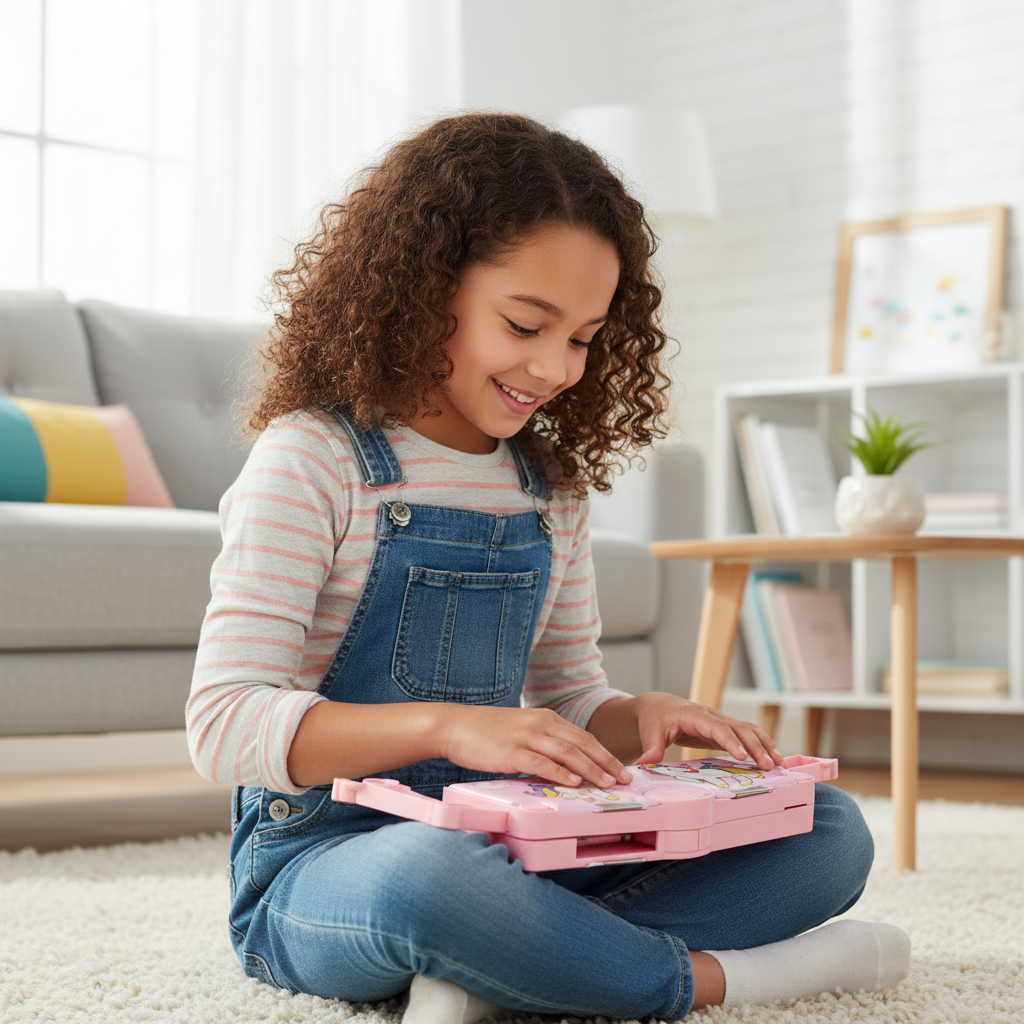 Space Mission Astronaut Lock Pencil Box