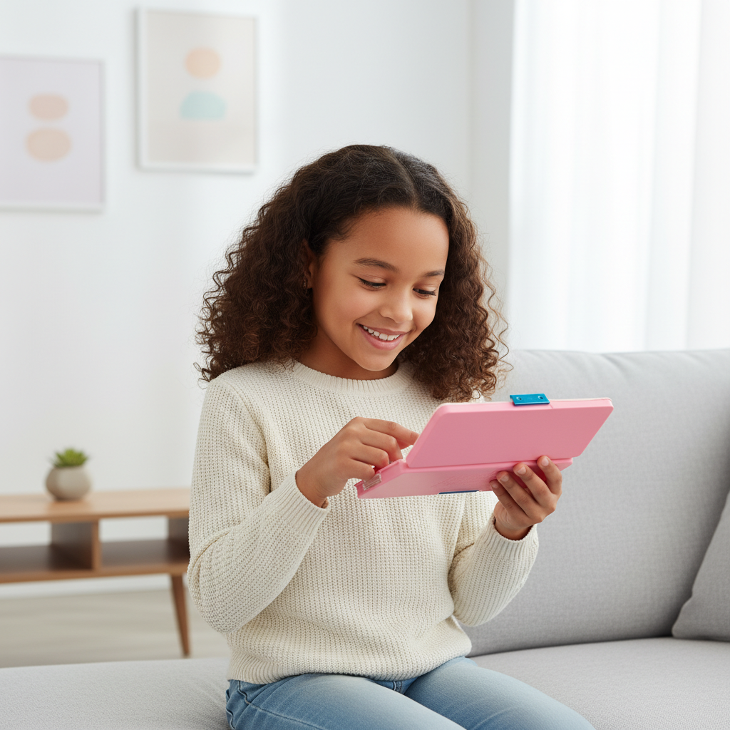 Happy Unicorn Utility Pencil Box with Sharpener