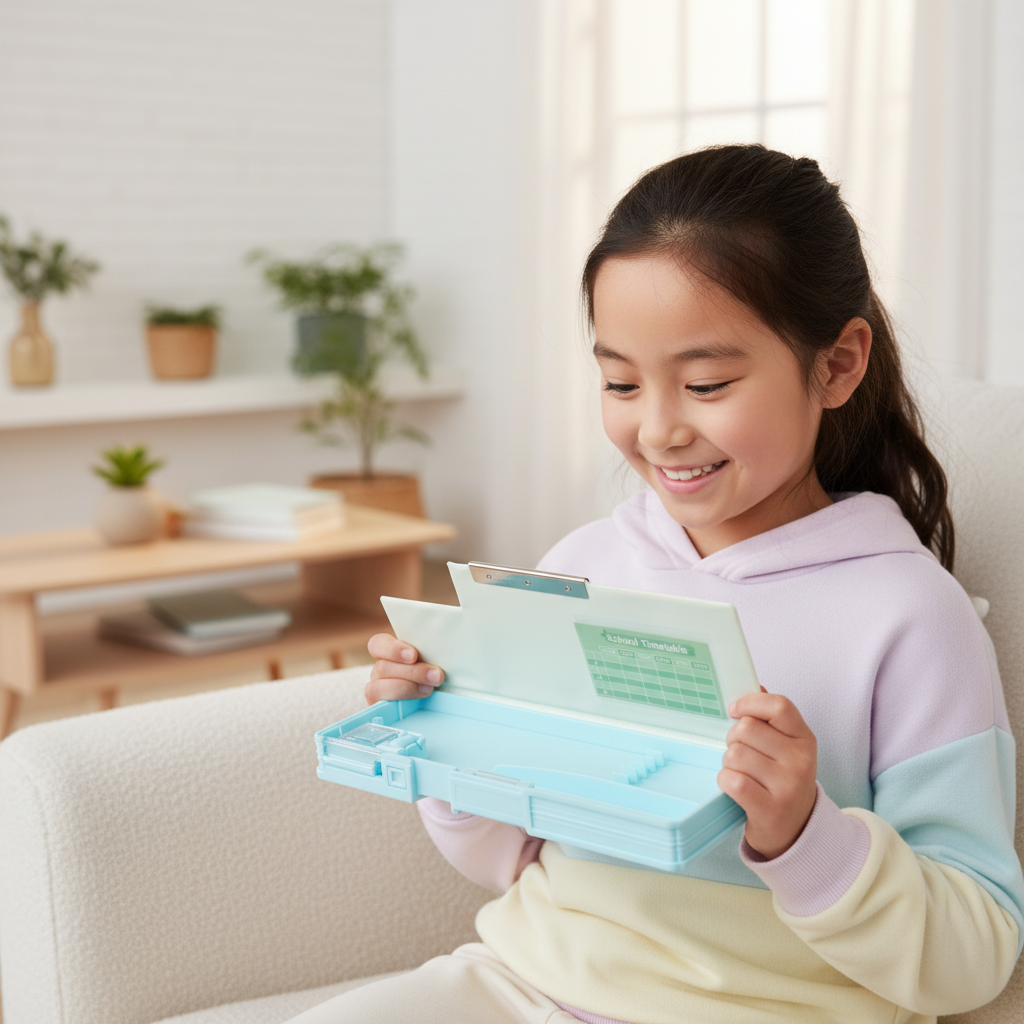 Happy Weekend Duck Utility Pencil Box