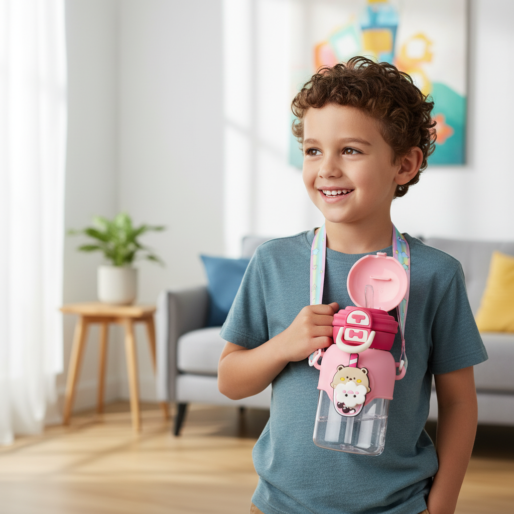 Sweet Mint Ice Cream Sipper Bottle