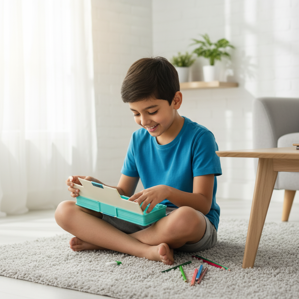 Little Dino Adventure Utility Pencil Box