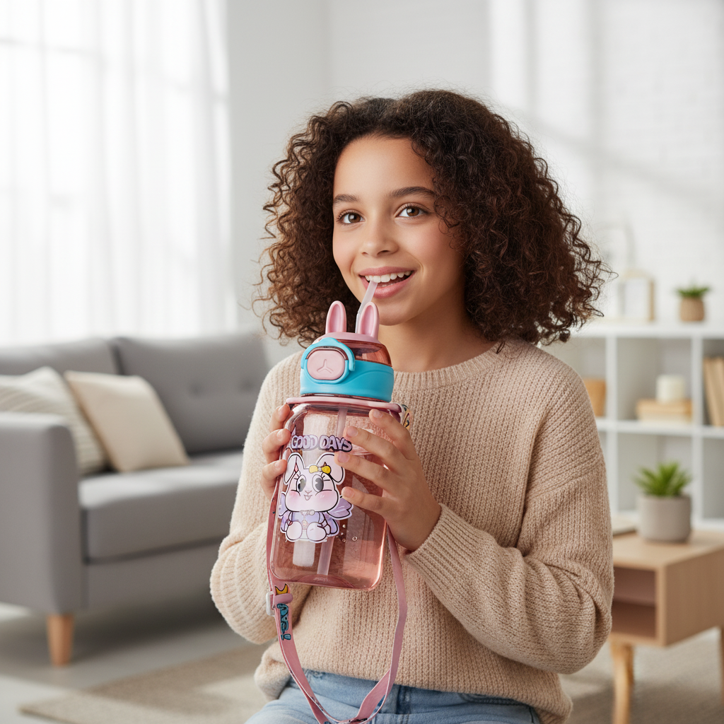 Good Days Hippo Sipper Bottle