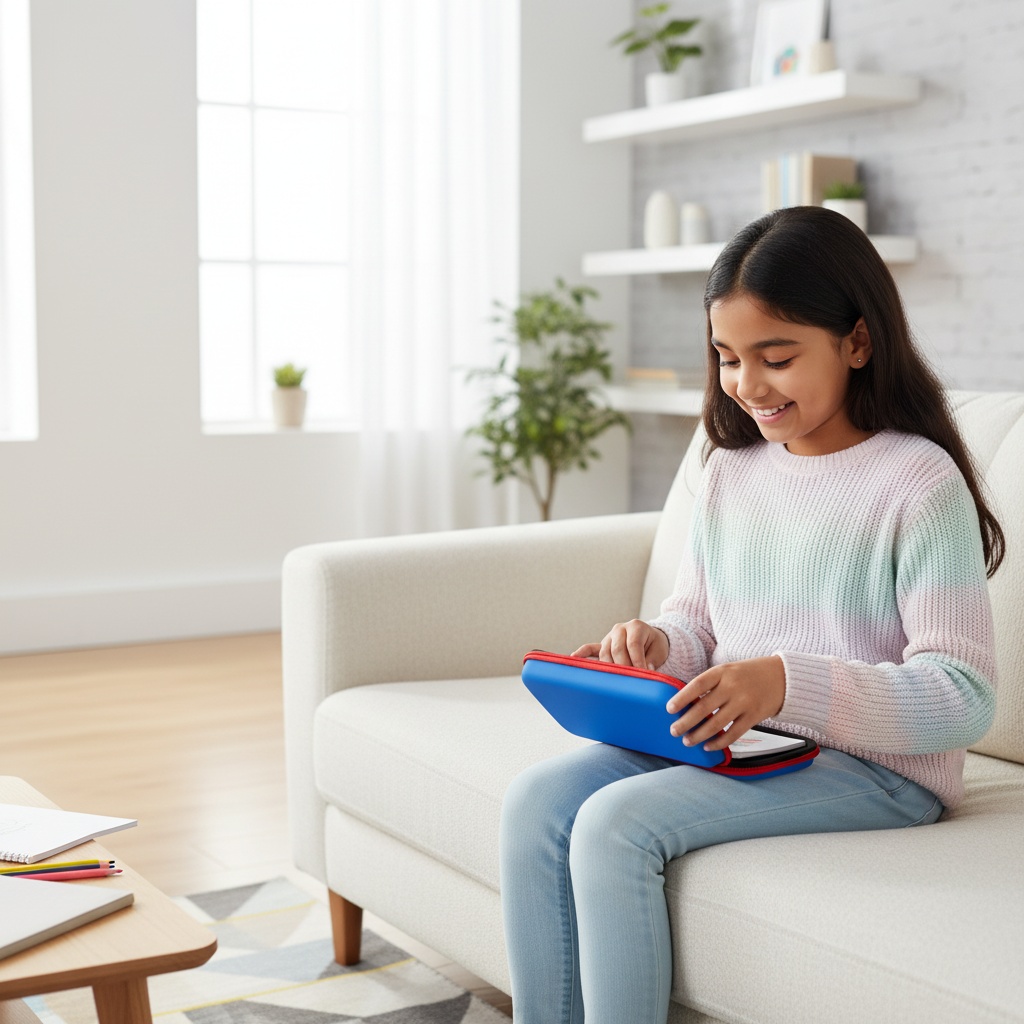 Galaxy Astronaut Zipper Pencil Pouch