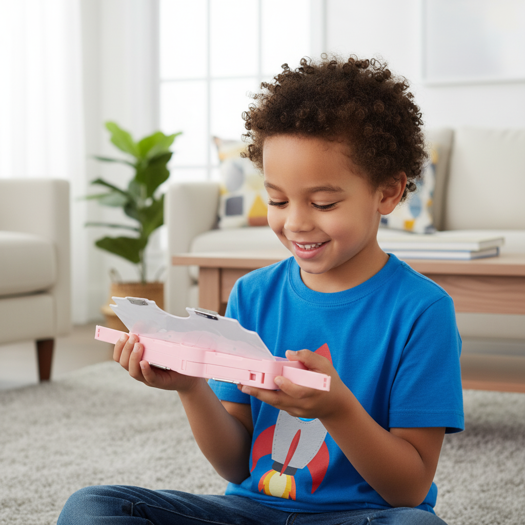 Space Mission Astronaut Lock Pencil Box