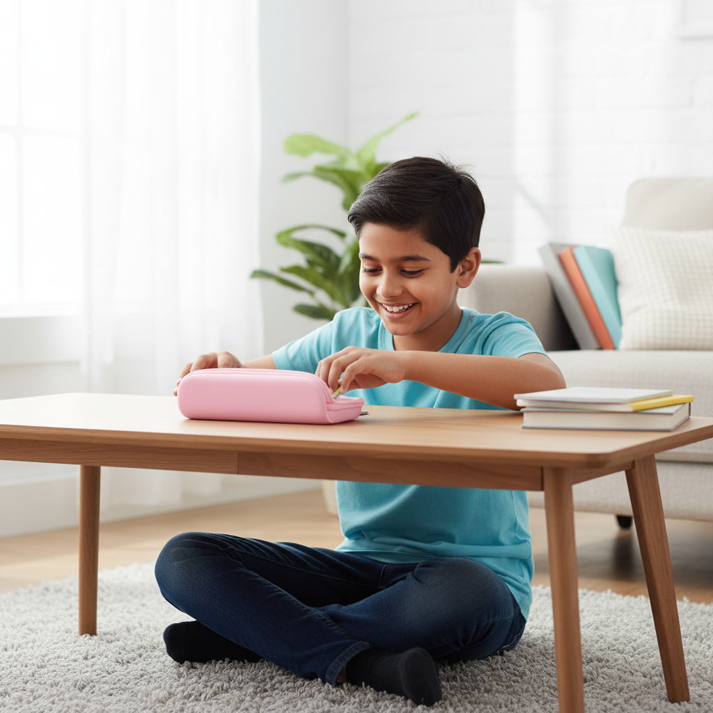 Galaxy Astronaut Zipper Pencil Pouch