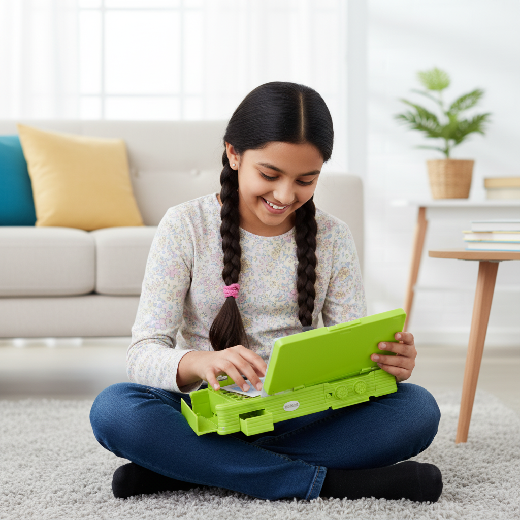 Smiley Dino Garden Lock Pencil Box