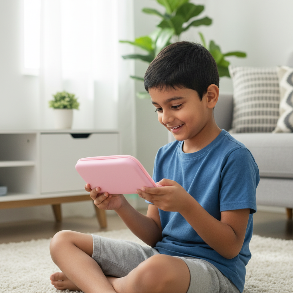 Ocean Princess Smart Pencil Case with Calculator