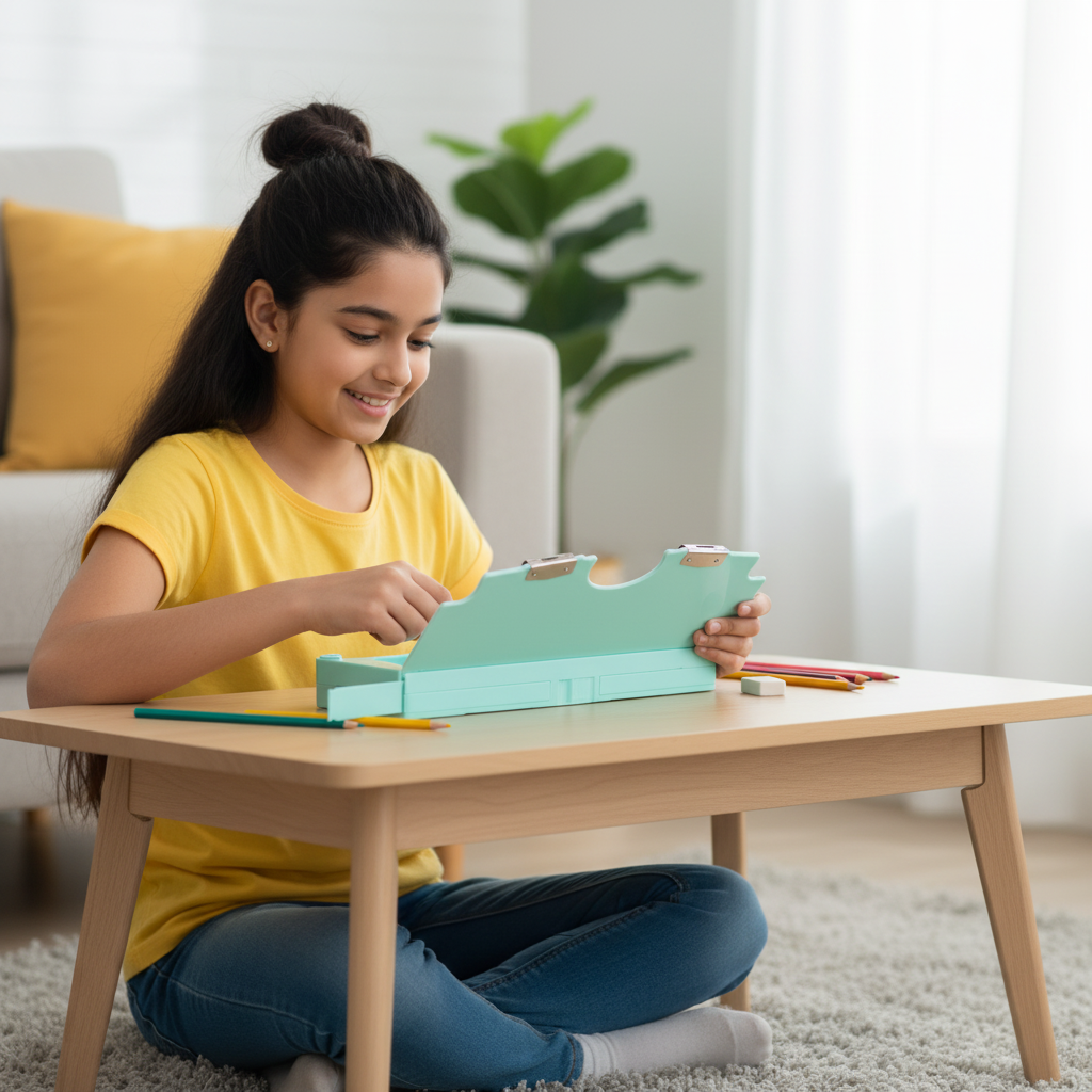 Space Mission Astronaut Lock Pencil Box