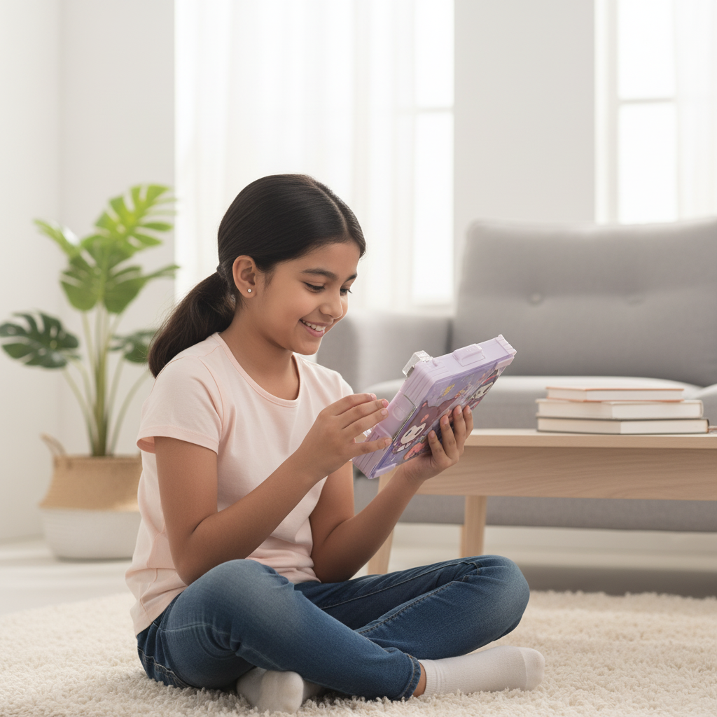 Magic Unicorn Lock Pencil Box