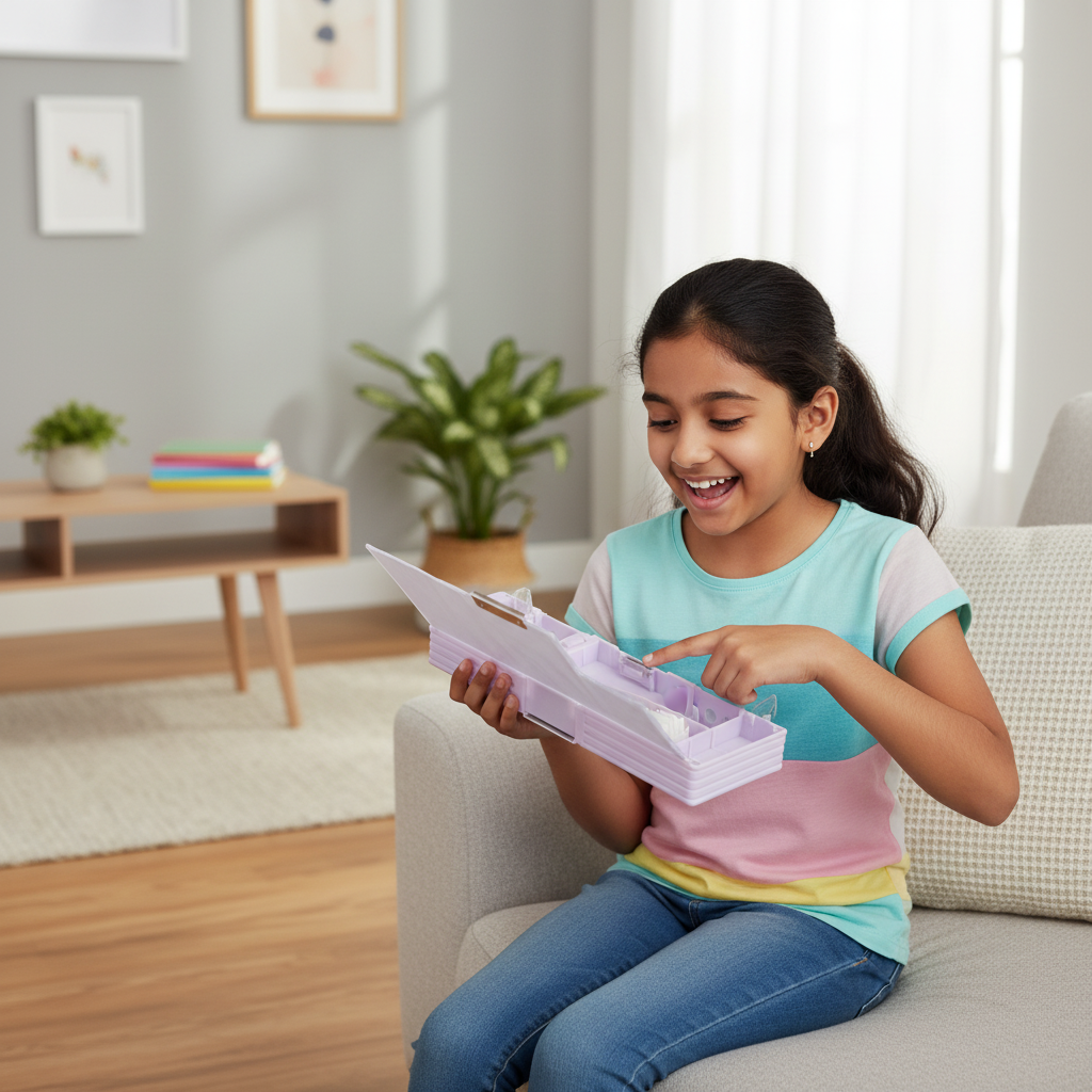 Magic Unicorn Lock Pencil Box