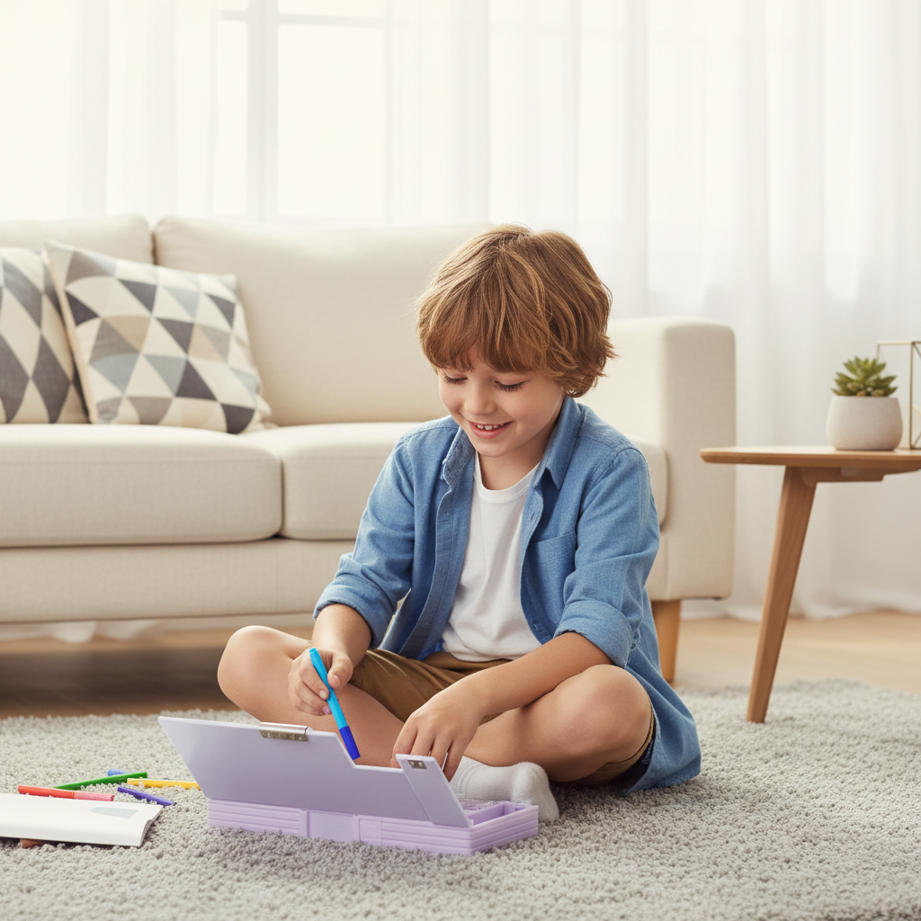 Magic Unicorn Lock Pencil Box