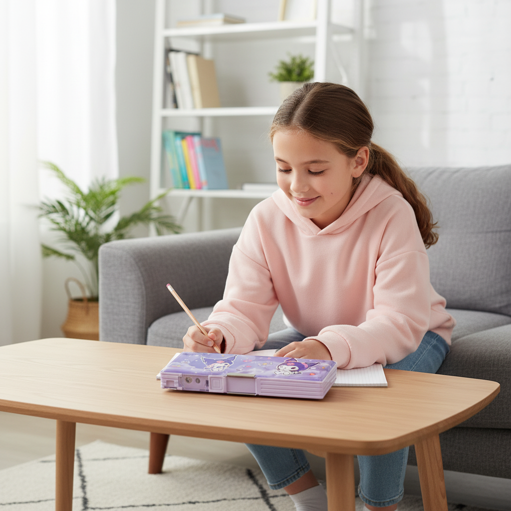 Magic Unicorn Lock Pencil Box