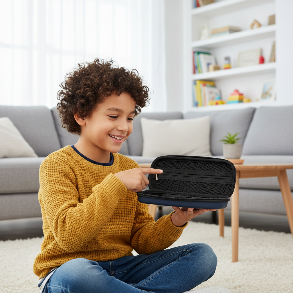 Galaxy Astronaut Zipper Pencil Pouch