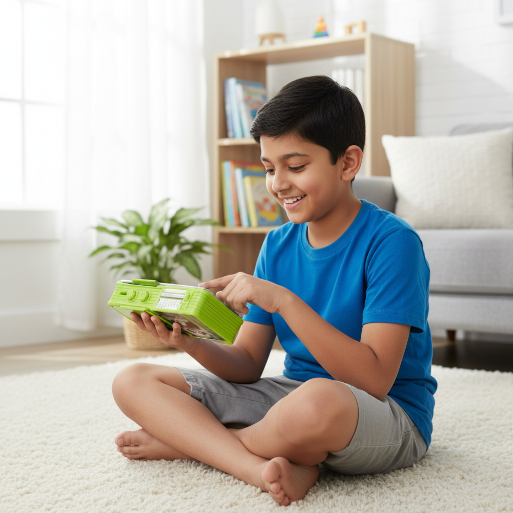 Smiley Dino Garden Lock Pencil Box
