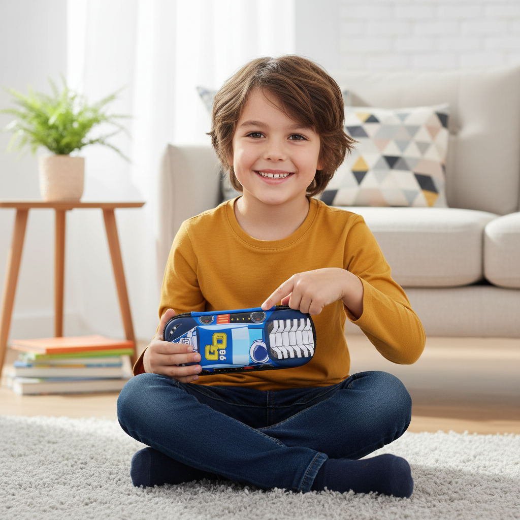 Galaxy Astronaut Zipper Pencil Pouch