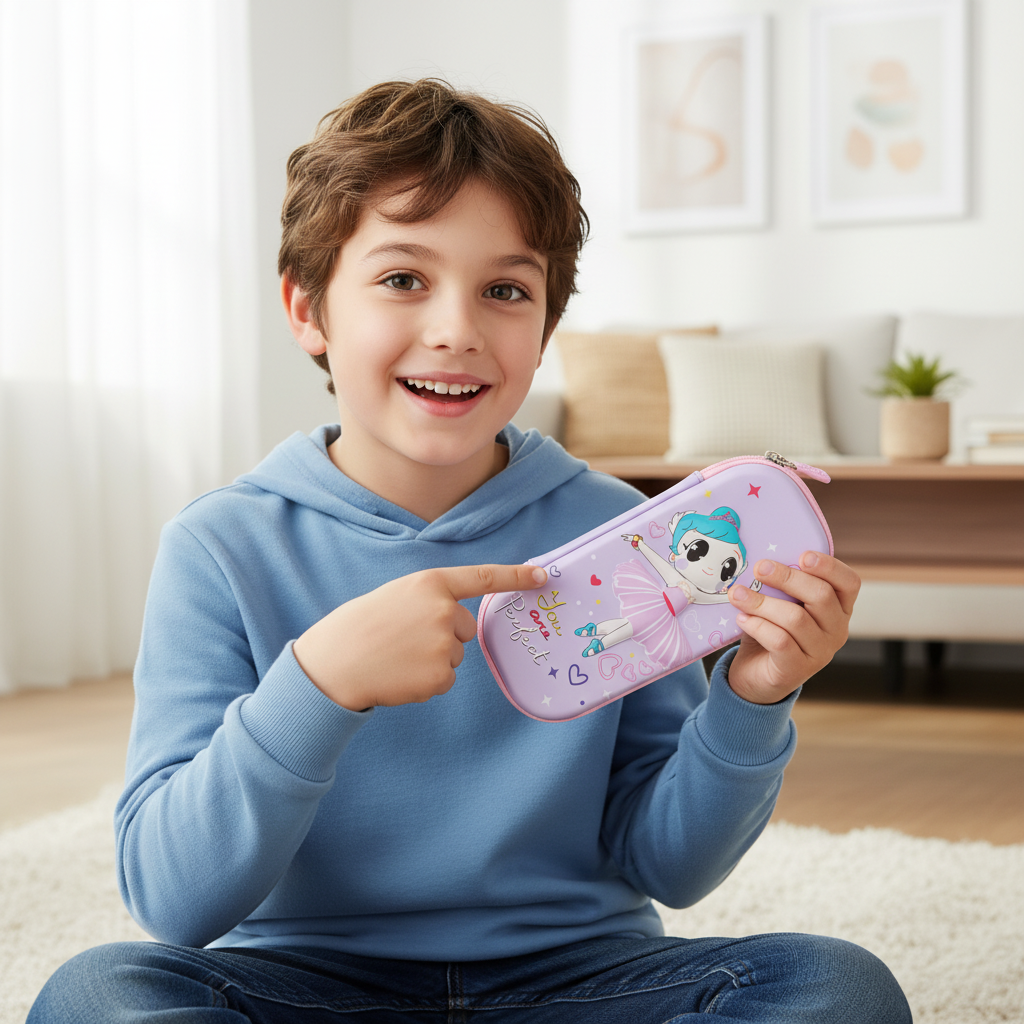 Galaxy Astronaut Zipper Pencil Pouch