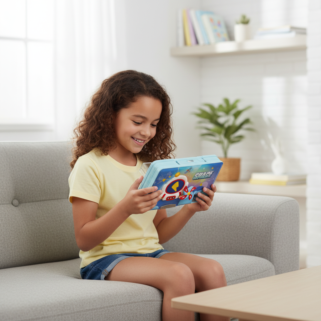 Nice Day Penguin Lock Pencil Box