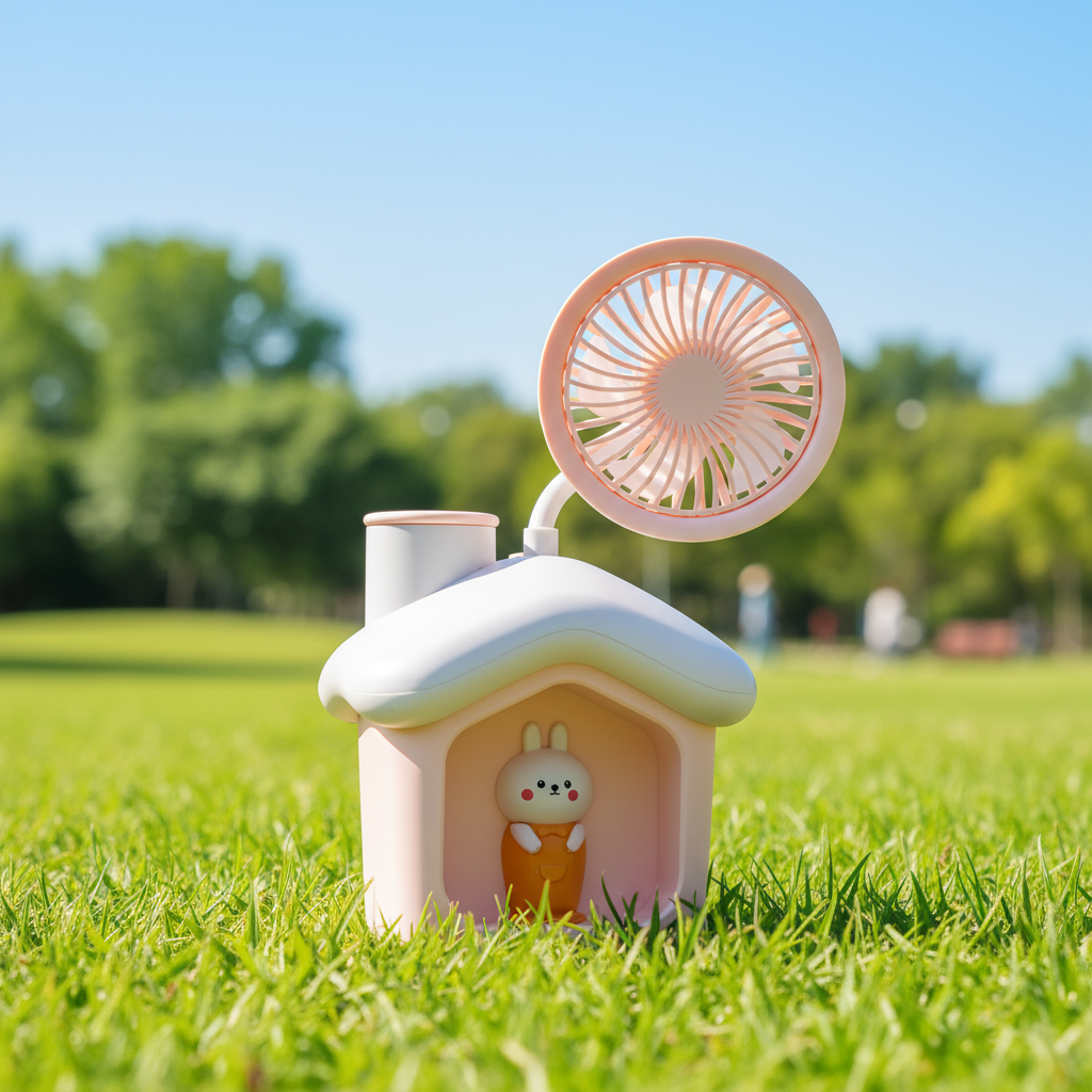 Bunny House Fan Lamp