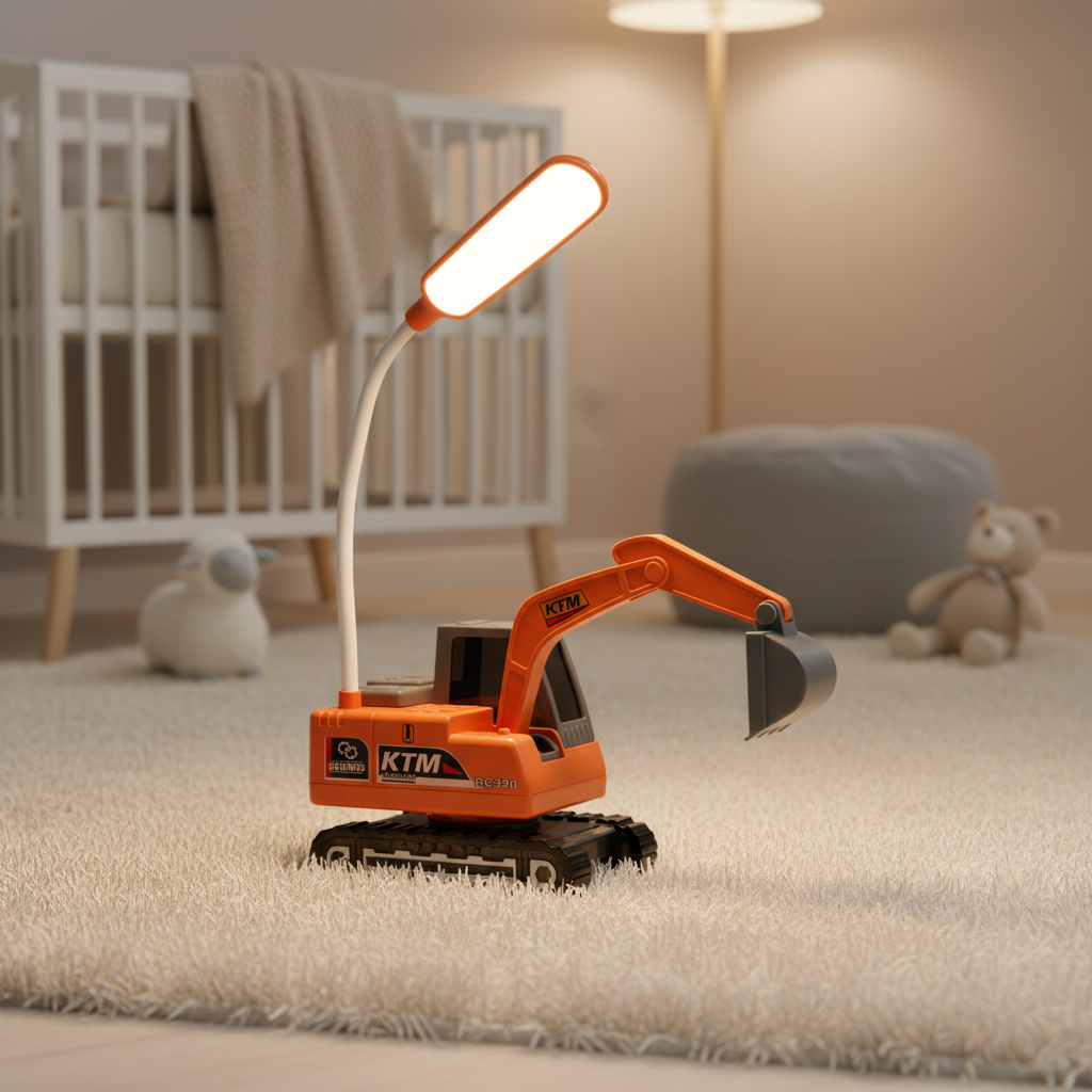 Excavator Study LED Lamp