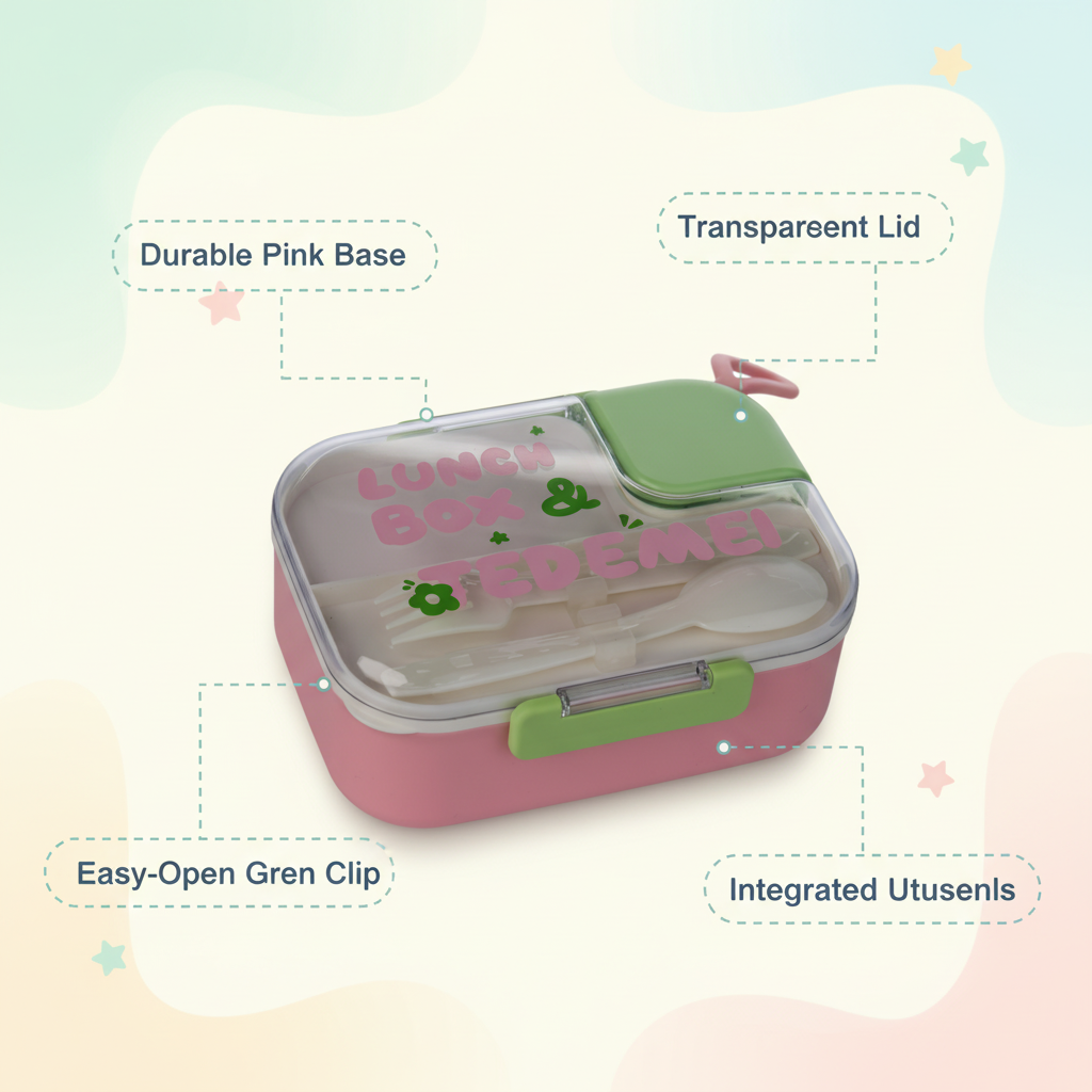 Blue–Purple Tedemei Lunch Box