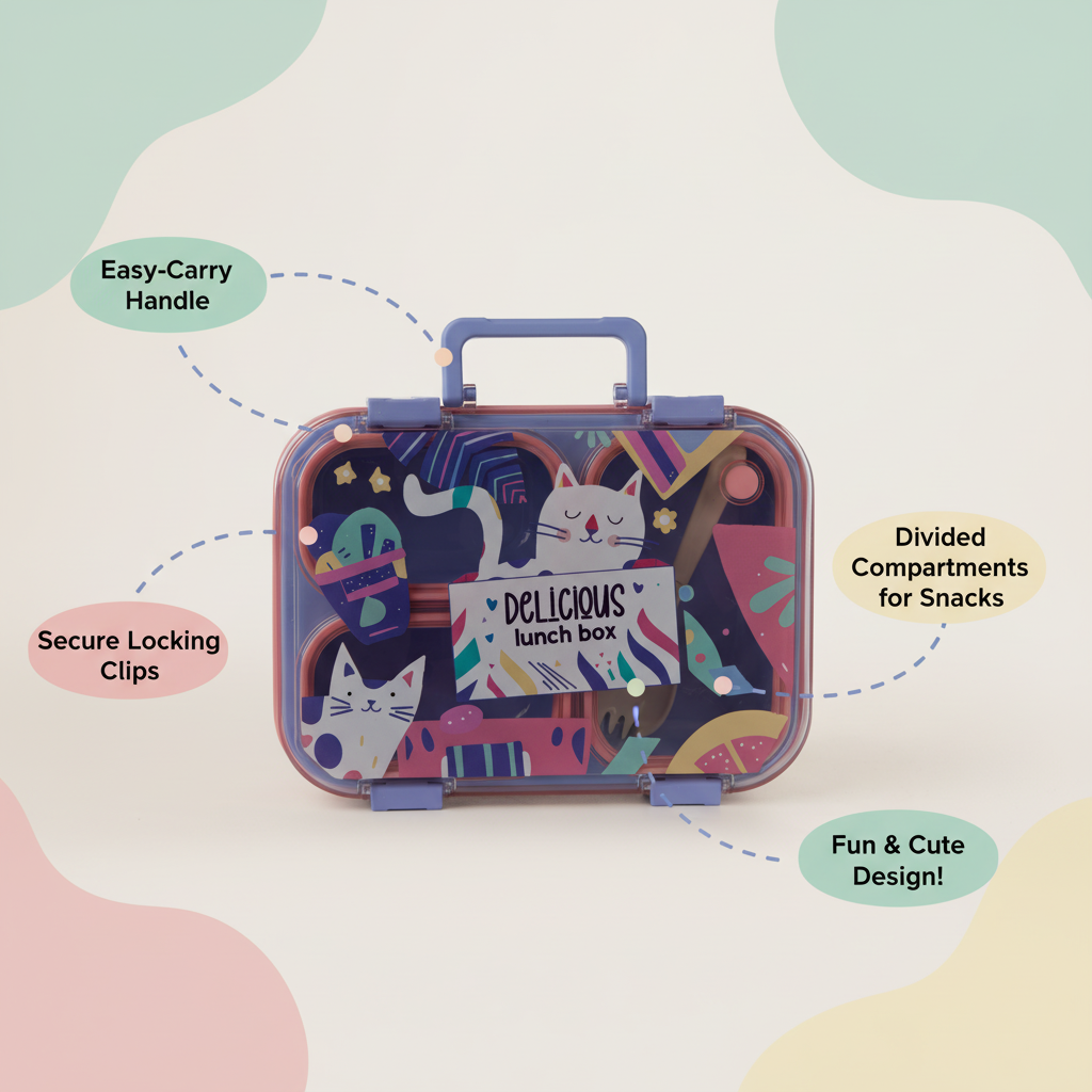 Kitty Carnival Lunch Box