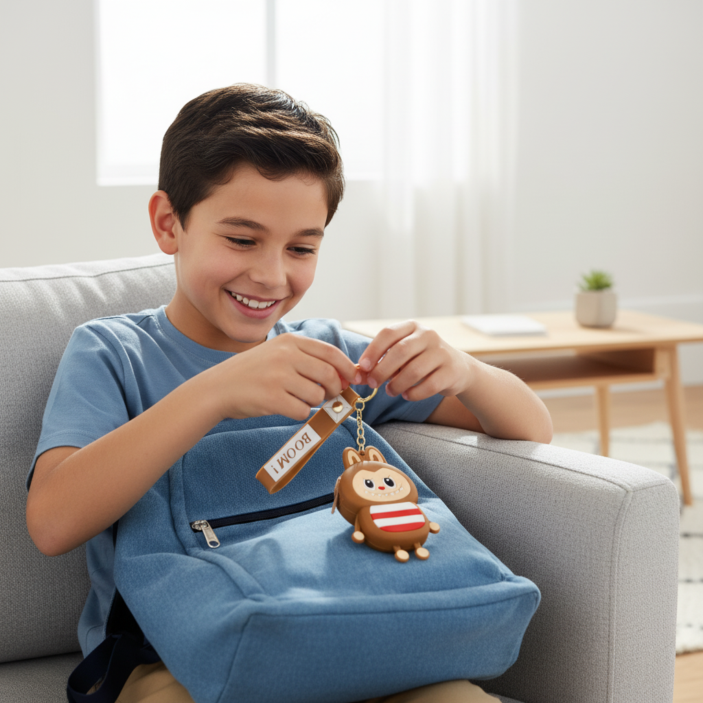 Labubu Character Silicone Coin Pouch