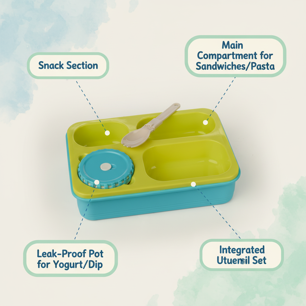 Forest Kitty Lunch Suitcase