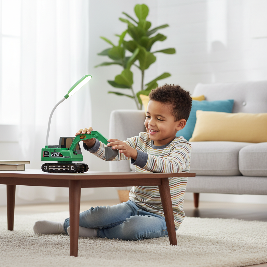 Excavator Study LED Lamp