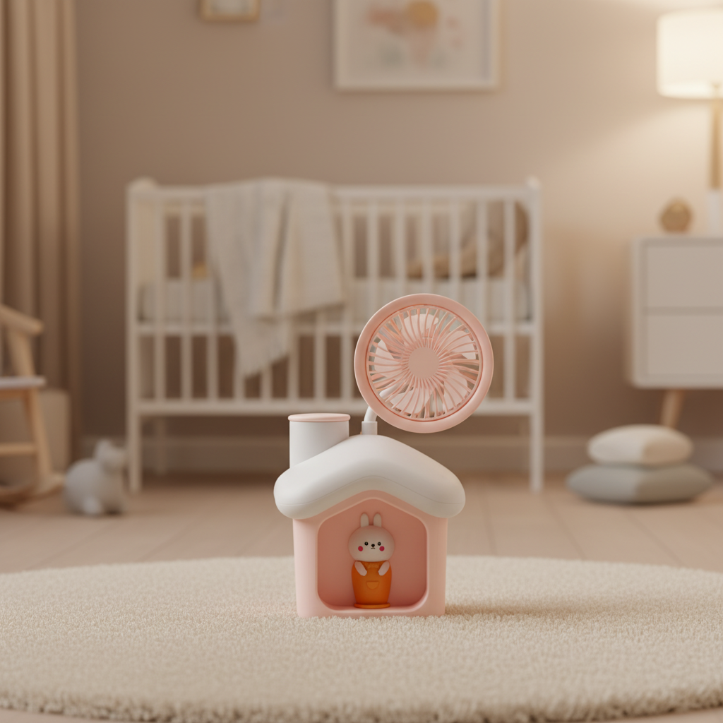 Bunny House Fan Lamp