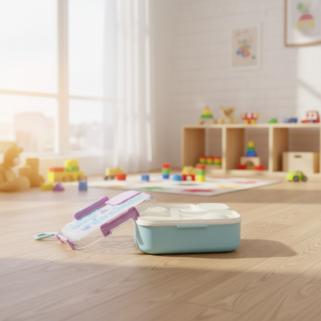 Blue–Purple Tedemei Lunch Box