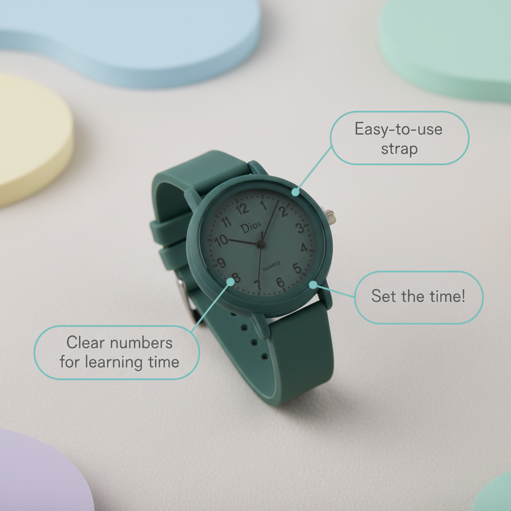 Angle Round Dios Watch