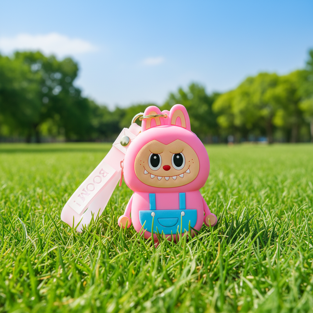 Bunny Monster Silicone Coin Pouch