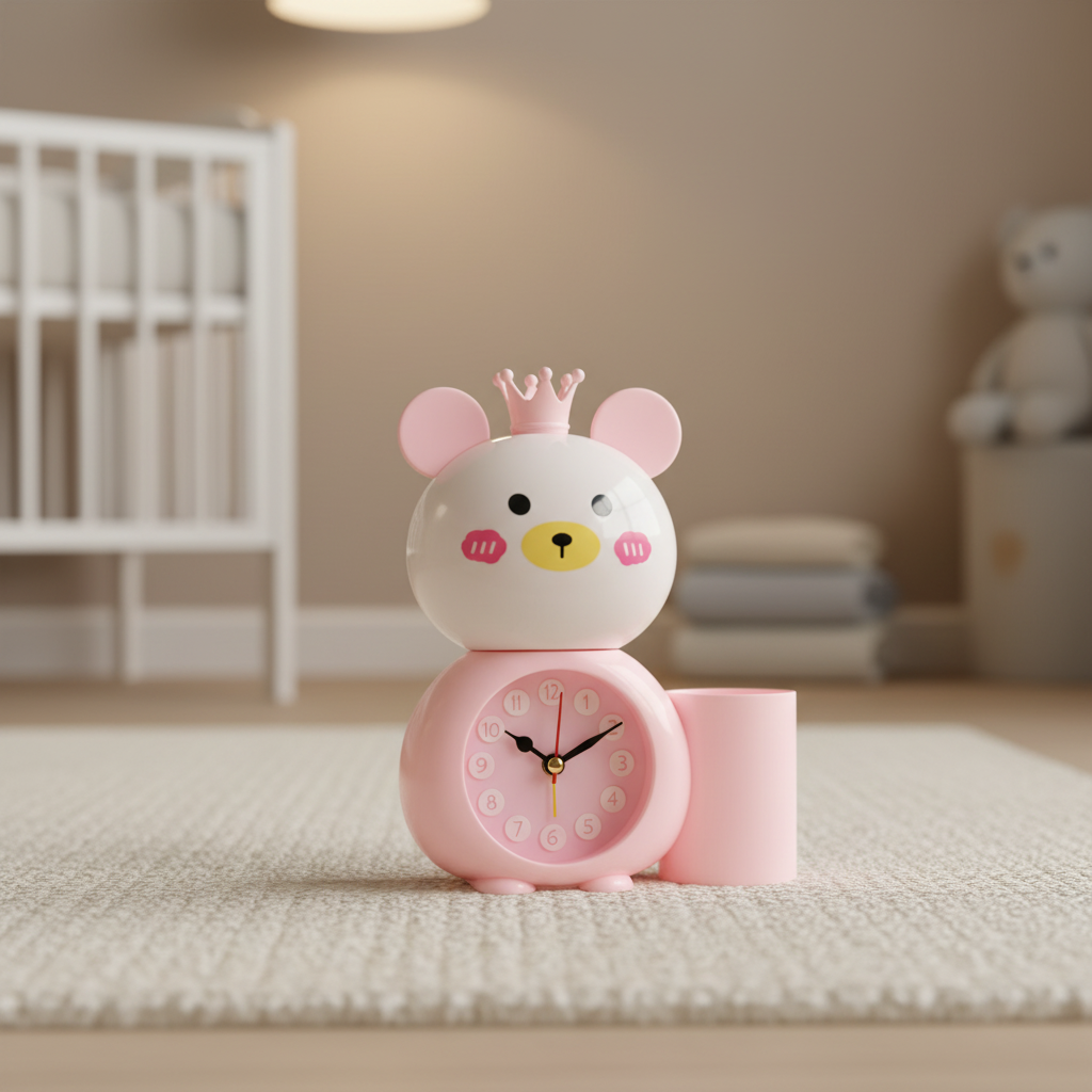 Princess Bear Alarm Clock