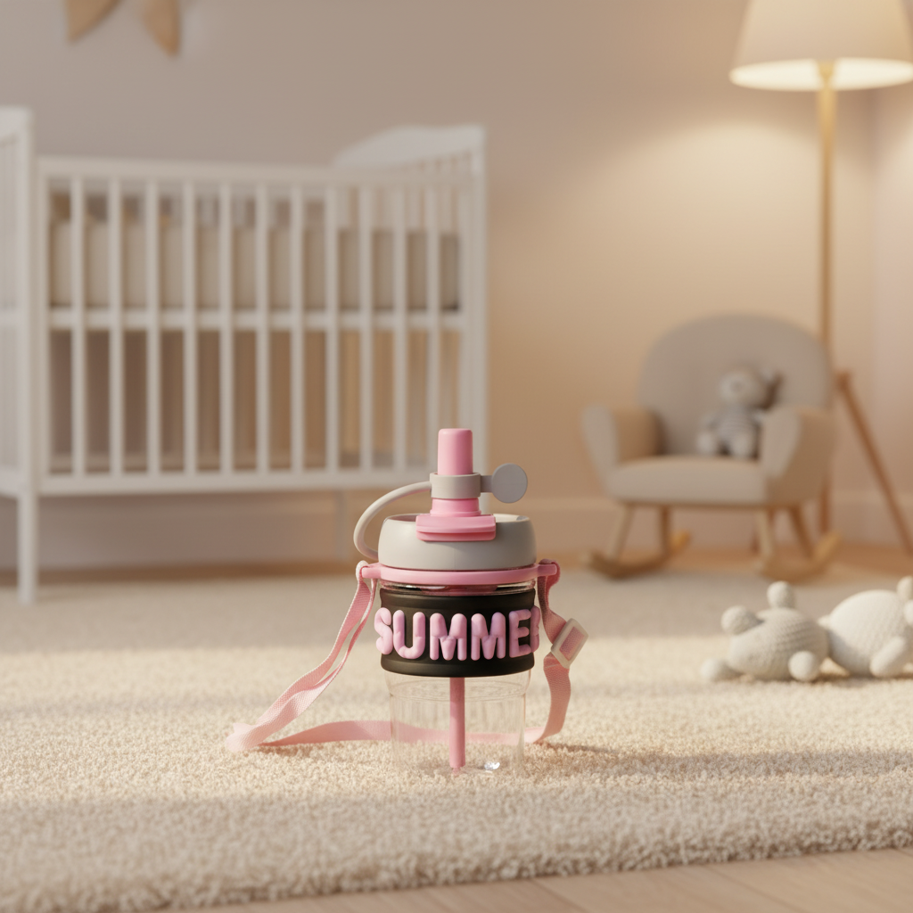 Summer Sip Straw Bottle