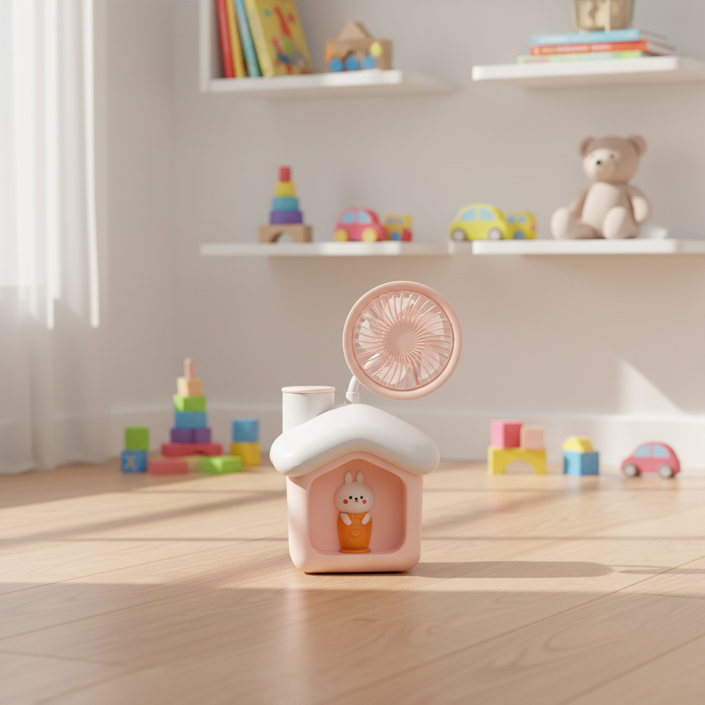 Bunny House Fan Lamp