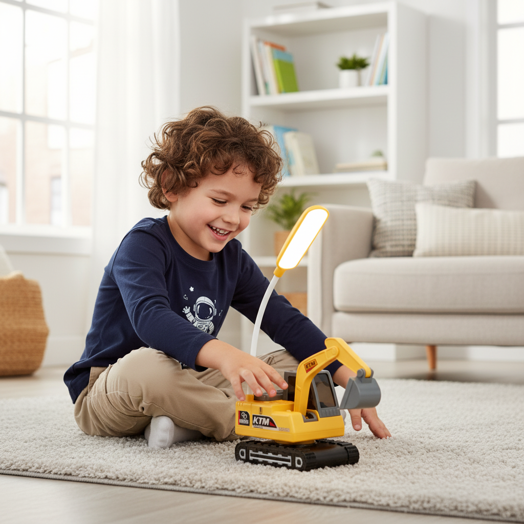 Excavator Study LED Lamp