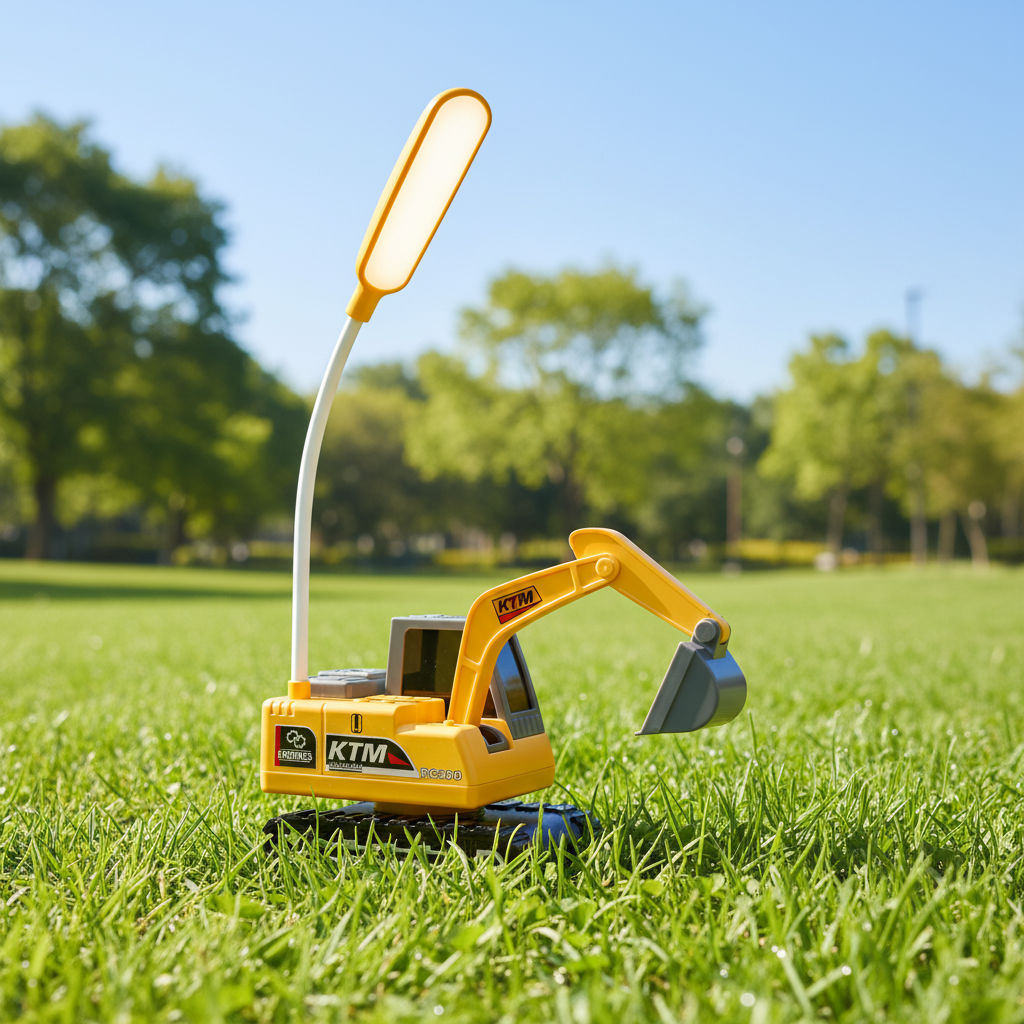 Excavator Study LED Lamp