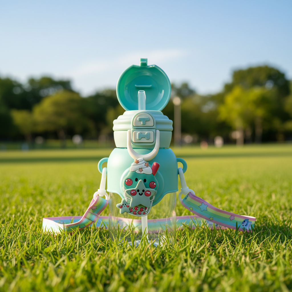 Sweet Mint Ice Cream Sipper Bottle