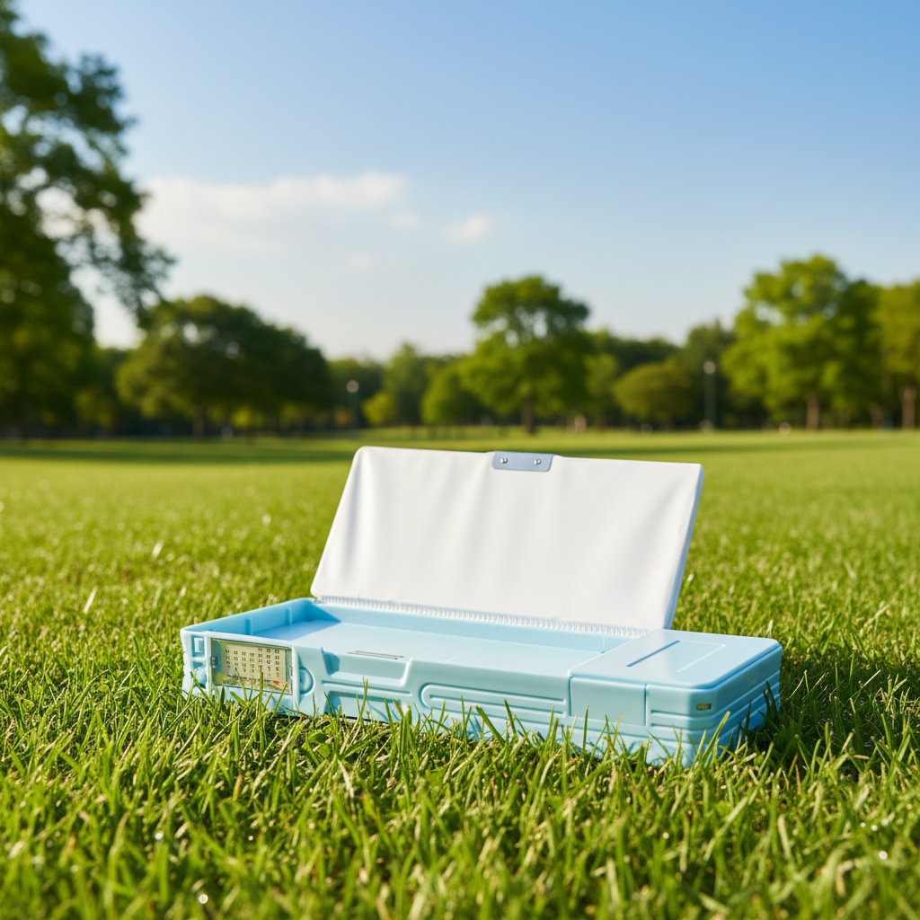 Cheerful Cat Study Lock Pencil Box