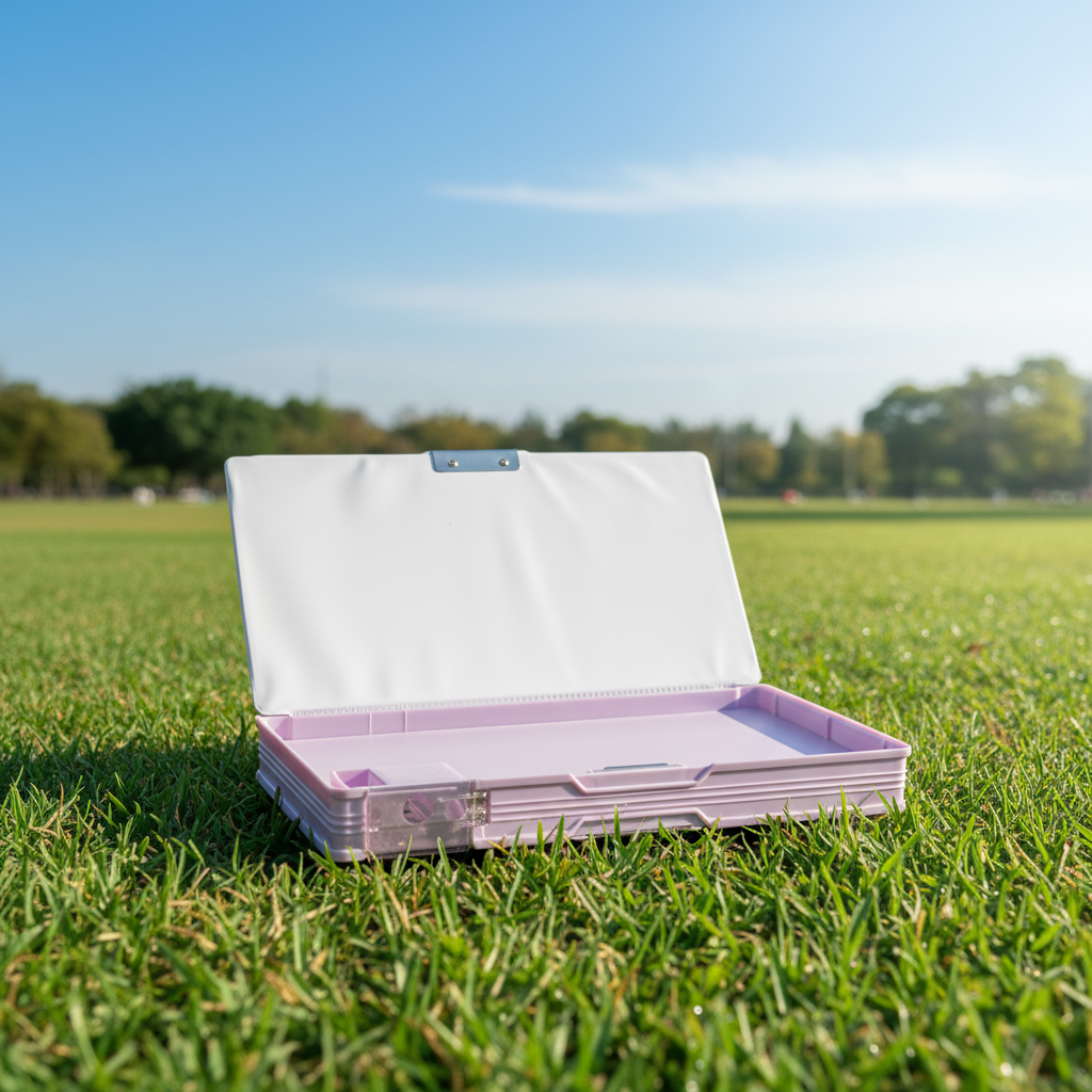 Nice Day Penguin Lock Pencil Box