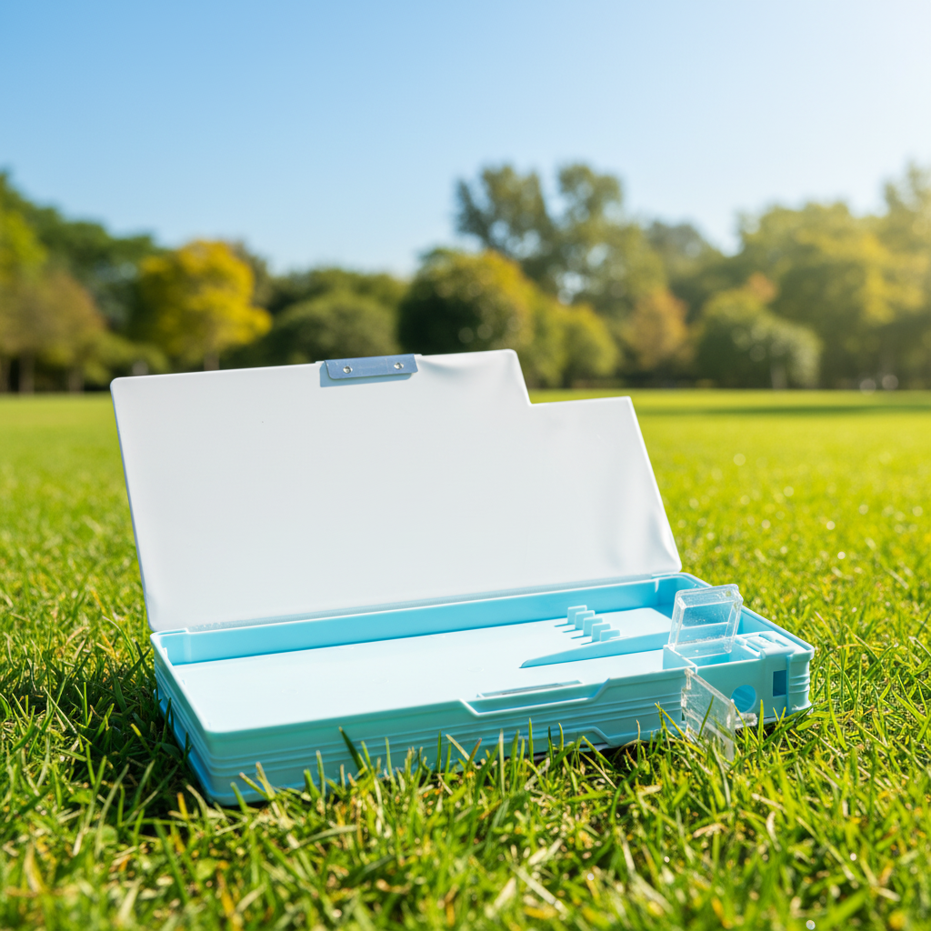 Nice Day Penguin Lock Pencil Box