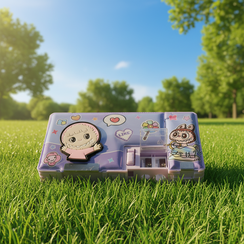 Magic Unicorn Lock Pencil Box