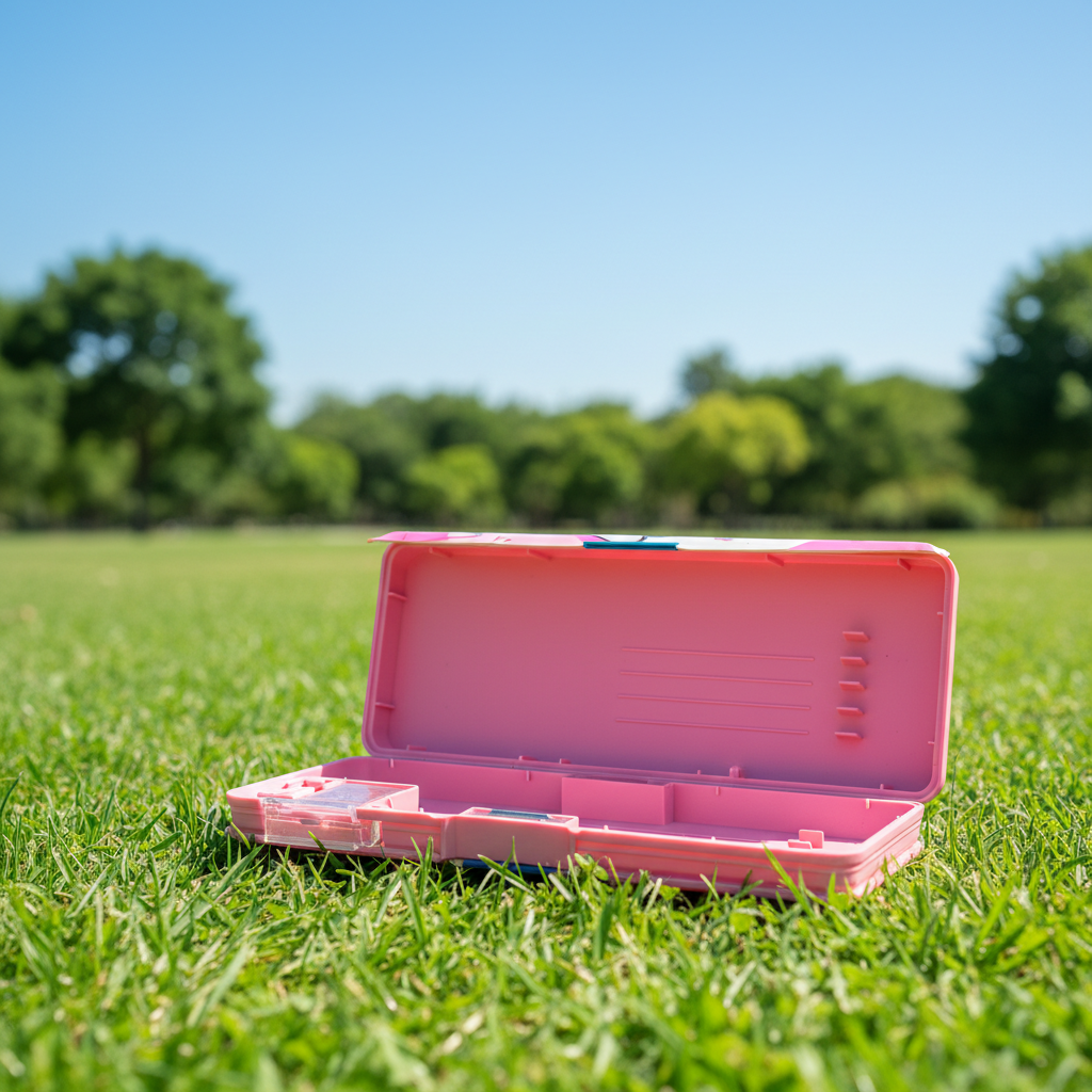Cosmic Adventure Rocket Lock Pencil Box