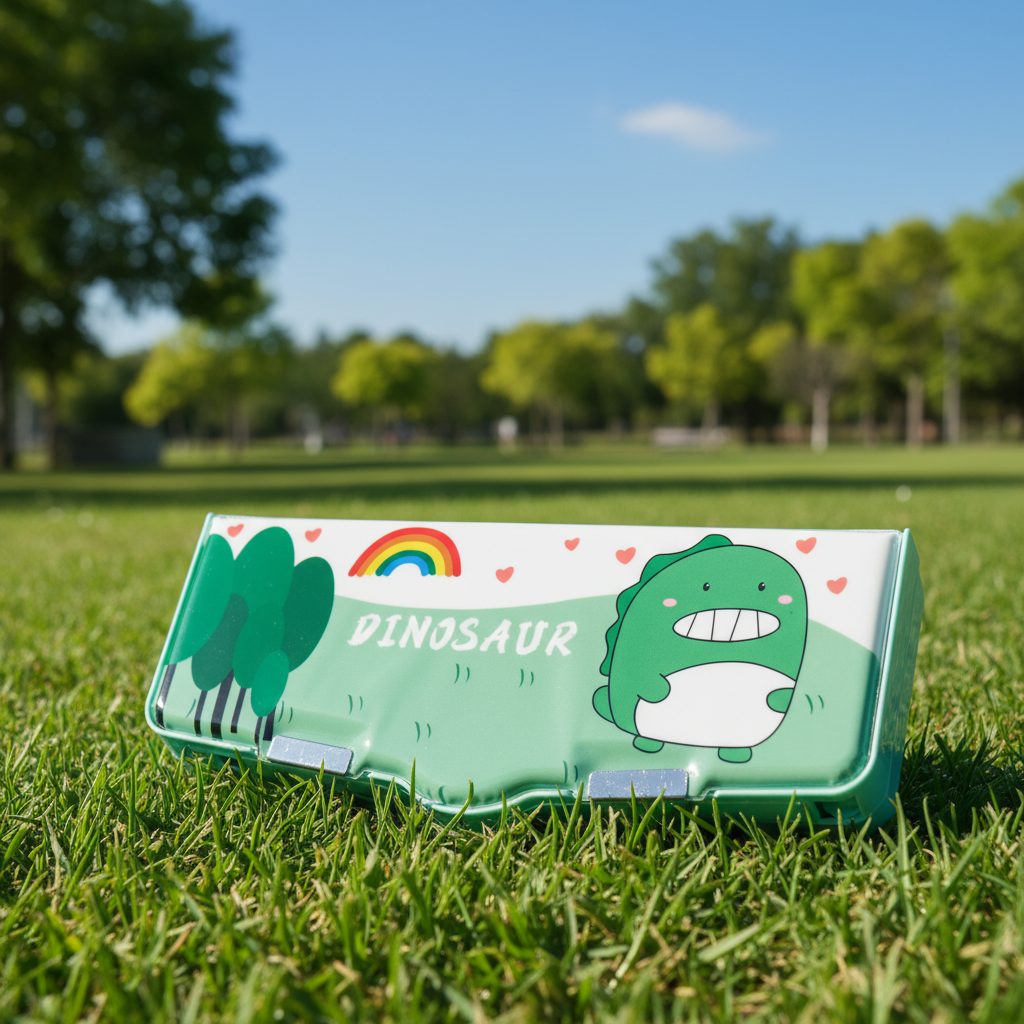 Space Mission Astronaut Lock Pencil Box